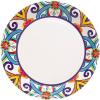 Fun Express Colorful Fiesta Paper Dessert Plates – Disposable Tableware Plates – Dessert Plate for Birthday Wedding, Graduation & Thanksgiving Parties and Festivities Party Supplies – 8 Pieces