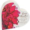 Fun Express Give Thanks & Gratitude Two-Sided Heart Plaque – Inspirational Home Decor for Thanksgiving Fall and Year-Round Gratitude – Perfect for Display Gifting & Celebrating Blessings – 1 Piece