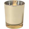 Fun Express Gold Electroplated Votive Candle Holders – Home Decor – Candle Holders for Table Centerpieces – Halloween & Thanksgiving Decorations Indoor – 6 Pieces