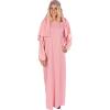 Fun Express King Costume for Men – Premium Biblical Wise Men Nativity Costume with Royal Robe and Crown Hat | Perfect for Christmas Pageant, Church Plays & Holiday Events | Adult Large Pink