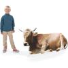 Fun Express Life Size Nativity Scene Cow Stand Up – Large Outdoor Christmas Decorations for Church, School & Home Display | 61″ Cardboard Cutout Animal Figure for Religious Holiday Pageant Props