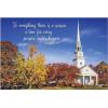Fun Express Religious Fall Backdrop Banner Set – Inspiring Autumn Decor for Church Events Thanksgiving Gatherings and Seasonal Celebrations – Features Cross and Scripture Design – 3 Pieces