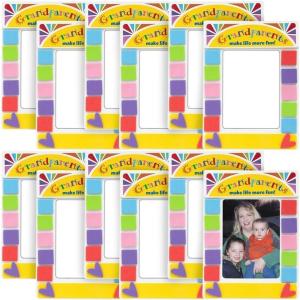 Fun Express Grandparents Magnet Frame Craft Kit – Makes 12