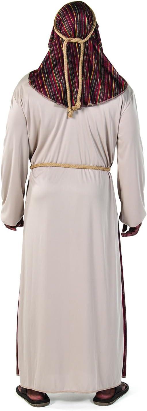 image:imageFun Express Mens Deluxe Biblical Costume for Joseph Premium Brown Tunic Robe Set for Bible Character Plays Nativity Christmas Pageants Church Events amp Holiday Programs One Size Fits Most Adult