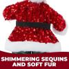 Animated Dancing Santa Claus Tabletop Christmas Decoration – 13″ (1 Pc) – Festive Holiday Accent for Parties, Mantels & Seasonal Celebrations
