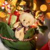 Animated Santa Sleigh & Reindeer Plastic Decoration – 38″ x 10″ x 16″ (1 Set) – Festive Light-Up Holiday Display for Christmas, Parties & Winter Celebrations