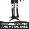 Festive Animated Standing Nutcracker Decoration with Wreath – 16″ x 46″ (1 Pc.) – Perfect for Christmas Decor, Holiday Displays, or Seasonal Celebrations