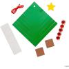 Festive Christmas Tree Ornament Paper Folding Craft Kit – 3.25″ x 6″ (12 Sets) – Ideal for Christmas Crafts, Holiday Decorations, and School Activities
