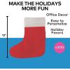 Fun Express Classic Red Christmas Stockings – Festive Holiday Decor – Ideal for Gifts and Decorating – Perfect for Large Gatherings – 300 Pieces