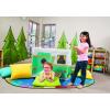 Fun Express Paper Christmas Tree Cardboard Cutout Stand Up Decorations – Large 3D Pine Tree Props 3 Ft x 58″ for Wall Display | Holiday Party Stage Props & Classroom Decor – 2 Piece Set
