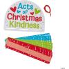 Heartwarming Multicolor Christmas Kindness Chain Mobile Craft Kit – 7″ (12 Sets) – Great Holiday Decor & School Art Project