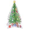 Fun Express 3D Christmas Tree and Stickers Kit – Set of 12 – Holiday Activities and Decor for Kids