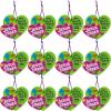 Fun Express Cares Heart-Shaped Christmas Ornament Craft Kit – Fun Holiday DIY Craft for Kids and Family – Perfect for Creating Personalized Christmas Ornaments – Ideal for Holiday Decor – 12 Pieces