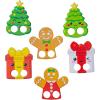 Fun Express Christmas Characters Cardboard Finger Puppets (Pack of 72) – Bulk Puppets for All Ages – Perfect for Christmas, Holiday Parties, and Family Gatherings