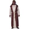 Fun Express Men’s Deluxe Biblical Costume for Joseph – Premium Brown Tunic Robe Set for Bible Character Plays | Nativity Christmas Pageants, Church Events & Holiday Programs | One Size Fits Most Adult