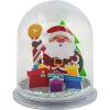 Fun Express Santa & Presents Christmas Snow Globe Craft Kit – Makes 6