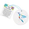 Legend of The Hummingbird Christmas Tree Ornament – Set of 12 Ceramic Ornaments – Holiday Home Decor