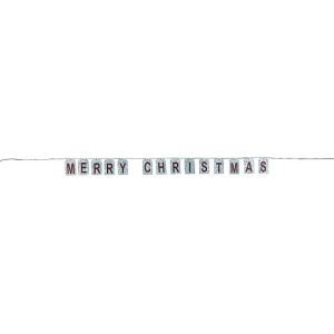 Fun Express – Holiday Handicraft Galvanized Garland for Christmas – Home Decor – Decorative Accessories – Home Accents – 1 Piece