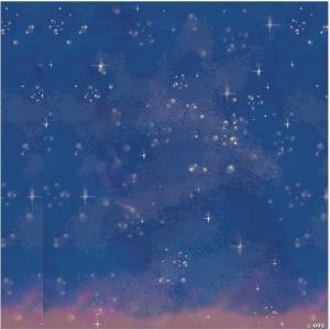 Fun Express Nativity Scene Setters – Christmas Room Sky Background Wall Decor – Festive Nativity Design for Holiday Parties & Events – Perfect Christmas Decoration for Home Church or Office – 1 Piece
