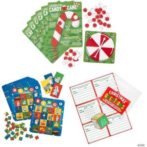 Fun Express Religious Christmas Games & Holiday Activities Assortment Kit – 86 Pieces