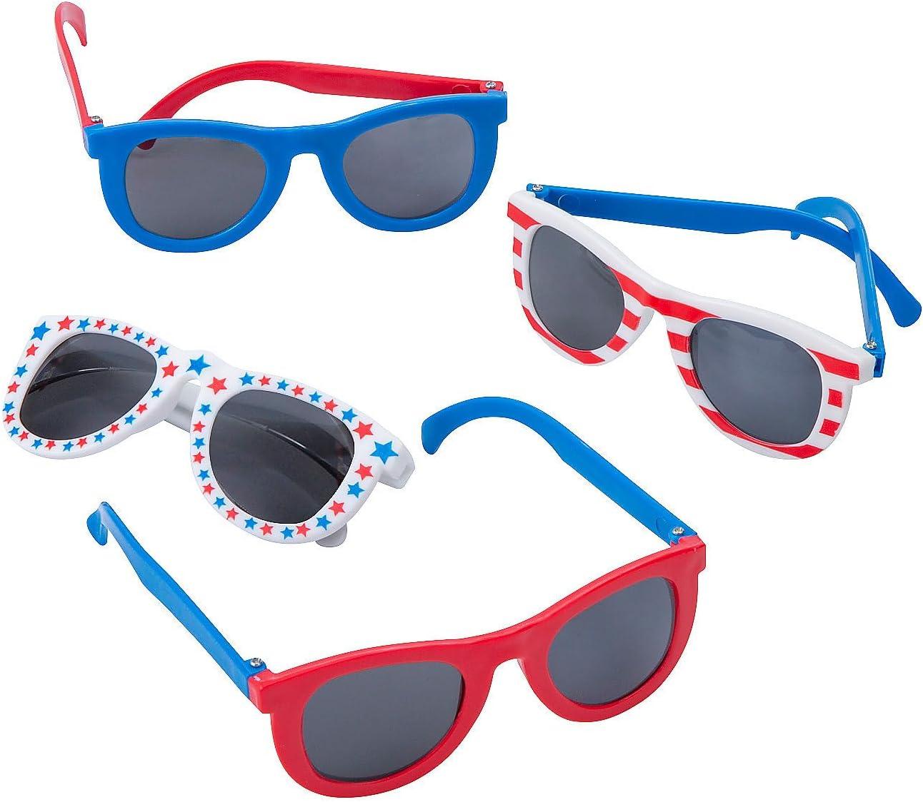 image:imageFun Express Kids Patriotic Sunglasses Bulk 50 Pc