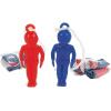 Fun Express – Patriotic Paratroopers (4dz) for Fourth of July – Toys – Character Toys – Wind Ups & Paratroopers – Fourth of July – 48 Pieces