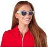 Fun Express Adults Patriotic Flag Nomad Sunglasses – 12 Pc