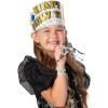 Fun Express Color Your Own New Year’s Eve Crown, Slap Bracelet & Party Horn Crafts Mix – Makes 12