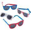 Fun Express Kids Patriotic Sunglasses, Bulk 50 Pc