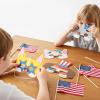 Fun Express Patriotic Pets Mask Craft Kit – Makes 12