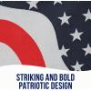 Fun Express Patriotic Polyester Drawstring Bags – (9.5″ x 15″) 12 Pieces – Great for Everyday Use, Hiking Trips, Campings, and Patriotic-Themed Celebrations
