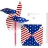 Patriotic Glow Stick Pinwheels, 12 Pieces