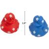 Patriotic Red, White and Blue Rubber Duckies for 4th of July – Bulk Set of 24 Ducks – Party Favors, Parades, Birthdays and Treasure Chest Supplies