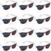 Fun Express Adults Patriotic Flag Nomad Sunglasses – 12 Pc
