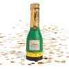 Mini Champagne Confetti Party Poppers (set of 12 spring activated bottles) Wedding and New Years Party Supplies (Pack of 2)(6.50×2 inch)
