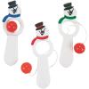 Snowman Bull’s Eye Games for Christmas Toys and Games – 48 Pieces
