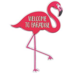 Fun Express Patriotic Pineapple Door Sign – Vibrant Fourth of July & Summer Home Decor Stars Stripes Wall Hanging – Ideal Memorial Day & Festive Celebrations – Colorful Decorative Accessory – 1 Piece(Pink)