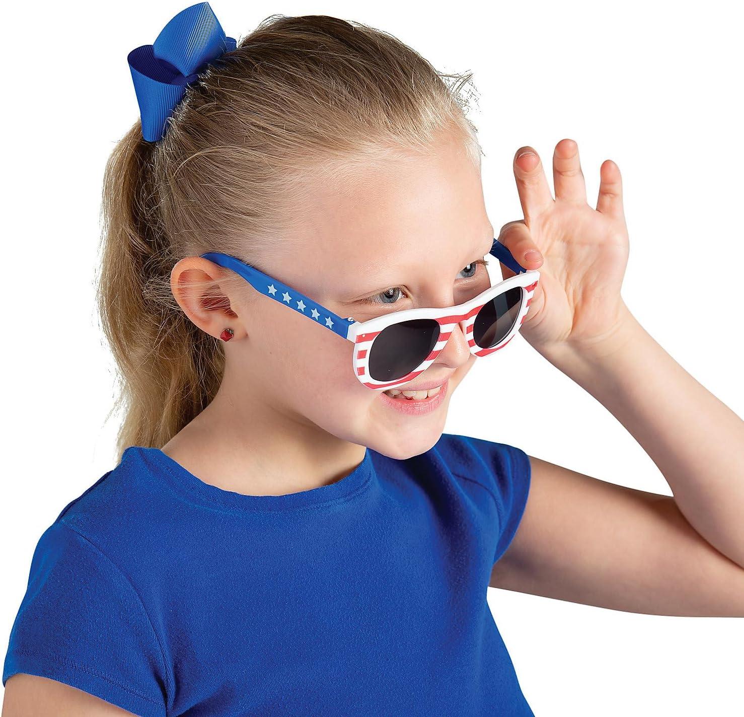 image:imageFun Express Kids Patriotic Sunglasses Bulk 144 Pieces