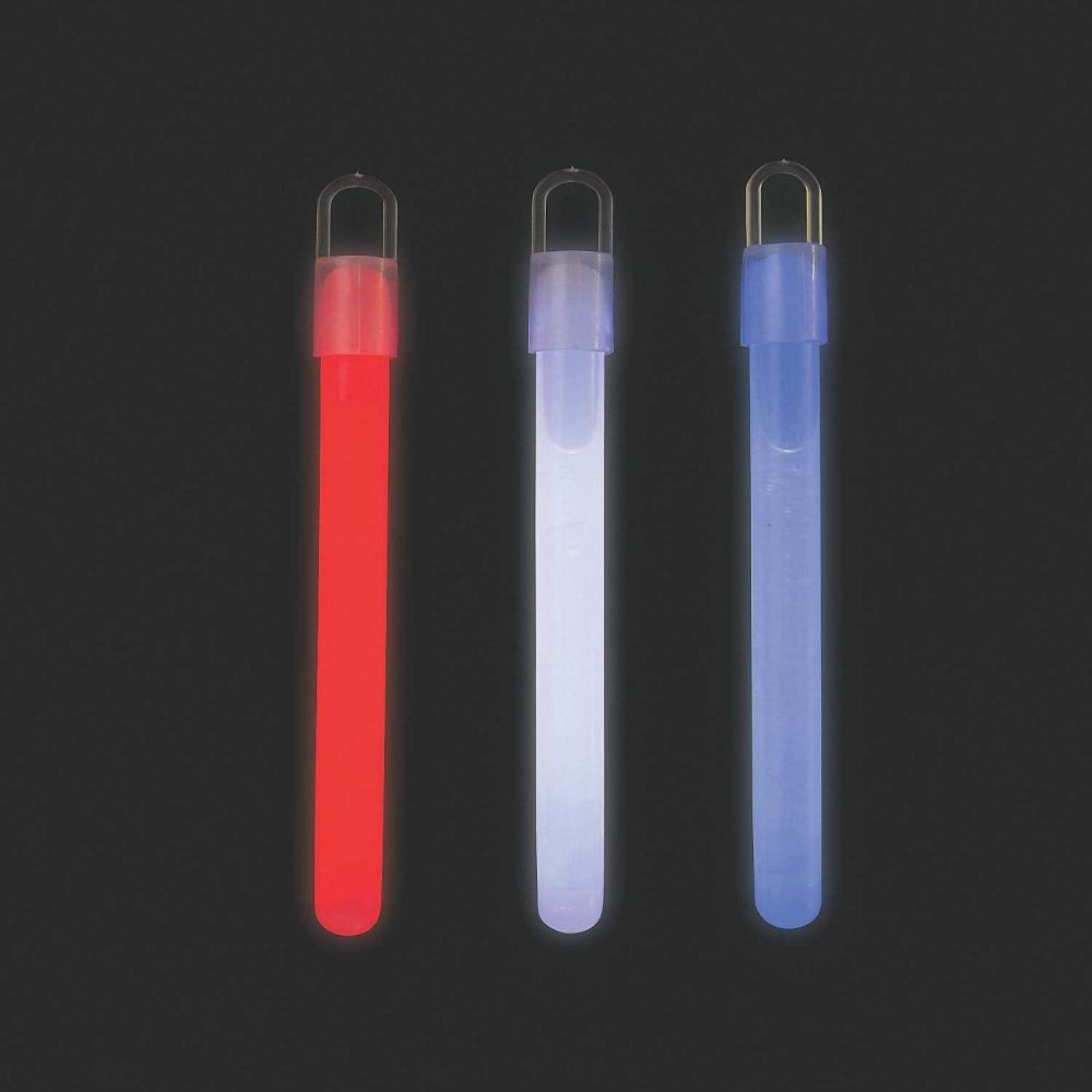 image:imageFun Express Red White and Blue Patriotic Glow Sticks  Bulk 50 Pack for Fourth of July Party Parades and Ginveaways