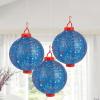 10″ Light-Up Patriotic Hanging Paper Lanterns 3 Pieces