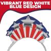 Fun Express 5 3/4″ x 4″ Kids Patriotic Lady Liberty Crown Cardstock Tiaras – 12 Pieces