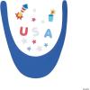 Fun Express Patriotic Foam Visor Craft Kit – Makes 12-4th of July Crafts for Kids