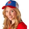 Fun Express Patriotic Smiley Face Trucker Hats, 12 Pieces