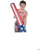 Inflatable Patriotic Pool Noodles – Set of 6, Each is 4 feet Long – Pool Toys and Fourth of July Summer Party Supplies