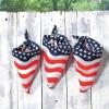 Patriotic American Flag Bandannas – Set of 12 – Fourth of July Accessories and Party Supplies