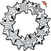 DIY Fuzzy Patriotic Wreath for Fourth of July – Makes 12 – USA Crafts for Kids and Fun Home Activities(Small)