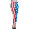 Fun Express – Patriotic Adult Leggings for Fourth of July – Apparel Accessories – Costume Accessories – Costume Props – Fourth of July – 1 Piece