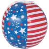 Fun Express – Patriotic Giant Beach Ball for Fourth of July – Toys – Inflates – Beach Balls – Fourth of July – 1 Piece