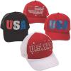 Fun Express – Patriotic Mesh Back Trucker Hat for Fourth of July – Apparel Accessories – Hats – Baseball Caps – Fourth of July – 12 Pieces