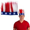 Fun Express PATRIOTIC CRAZY HAIR HEADBANDS – Apparel Accessories – 1 Piece